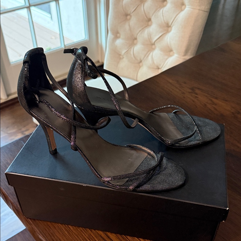 Banana Republic Shimmering Black Heels